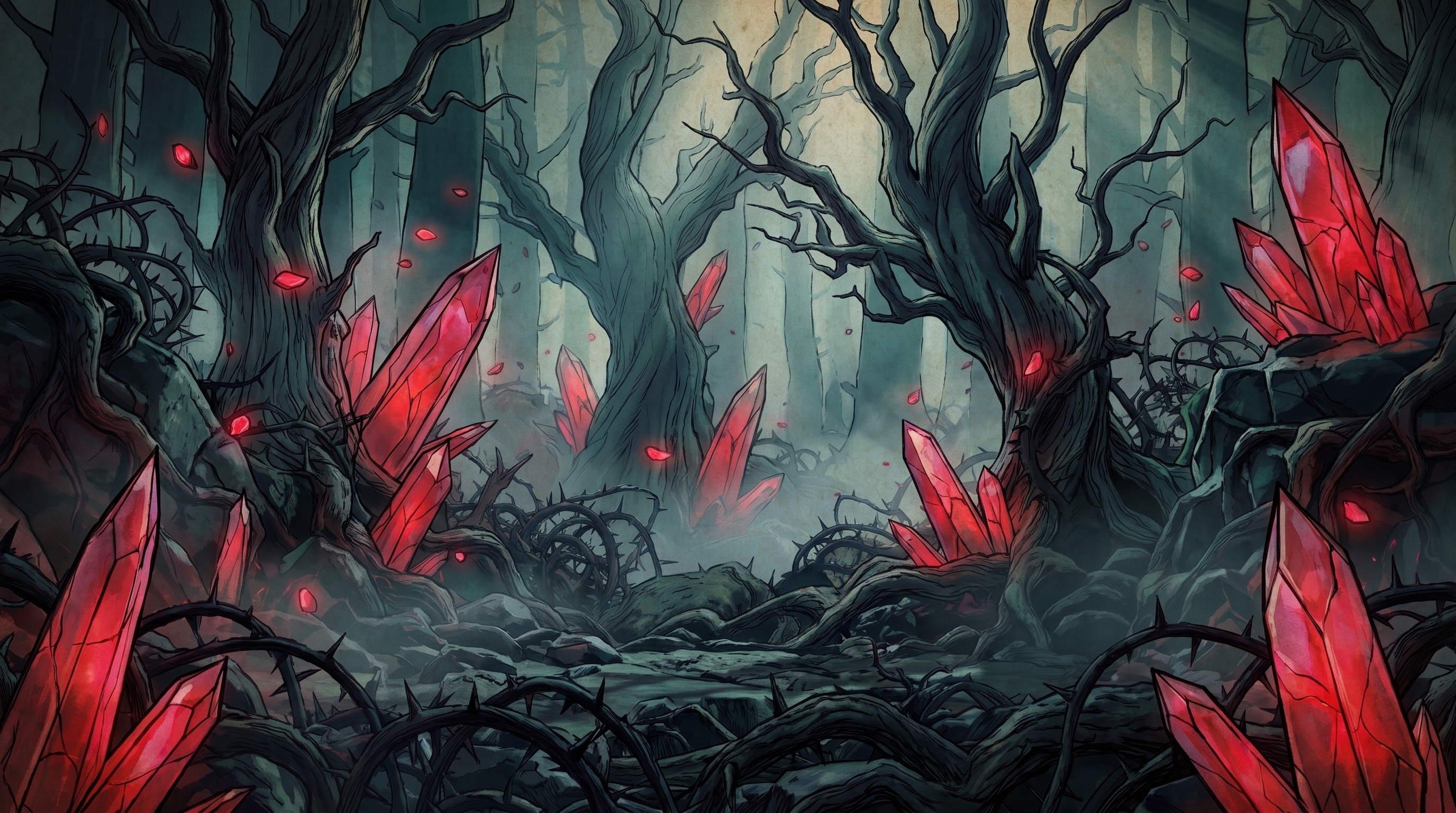 Corrupted Forest Crystals